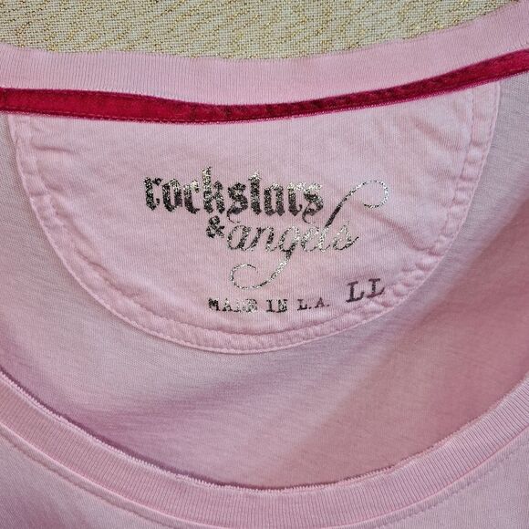 NWT Rockstars and Angels Tshirt Tiger in Rose - Picture 6 of 8
